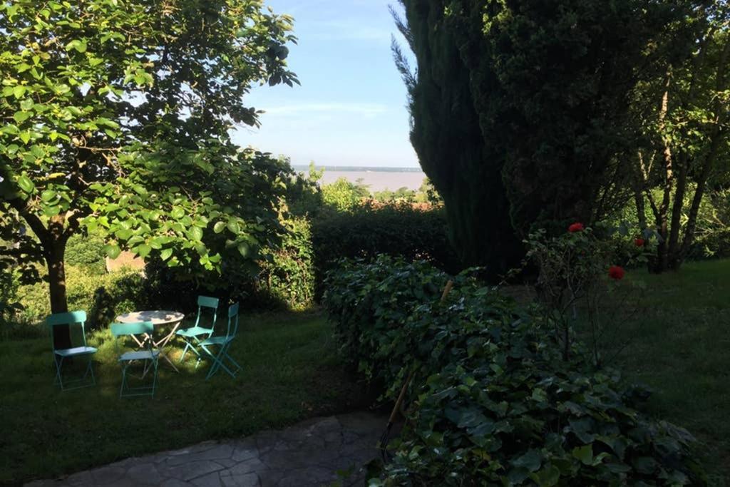 Appartement Avec Vue Panoramique Sur L'Estuaire De La Gironde Plassac  Εξωτερικό φωτογραφία