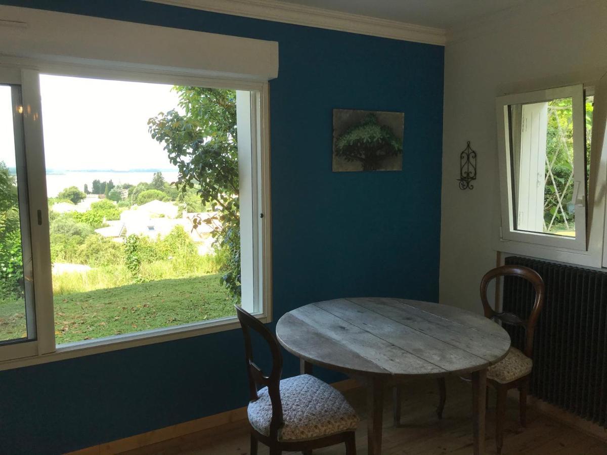 Appartement Avec Vue Panoramique Sur L'Estuaire De La Gironde Plassac  Εξωτερικό φωτογραφία
